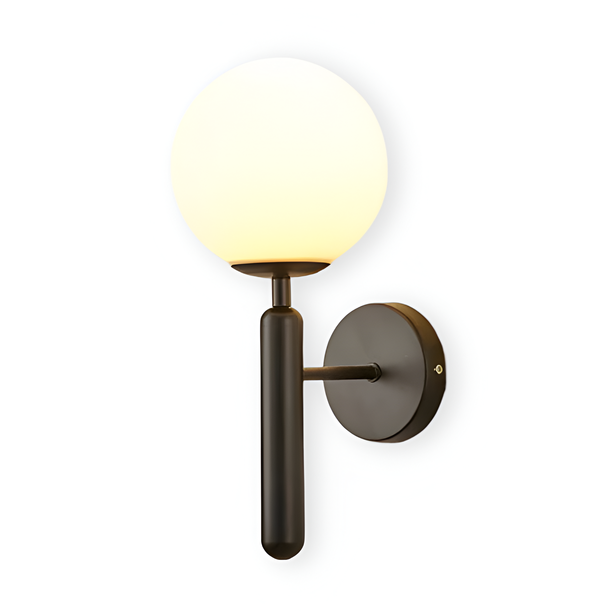 Glänzende Kugel Wandleuchte - Stilvolle Kupfer Wandlampe - Wandleuchten LED Indoor