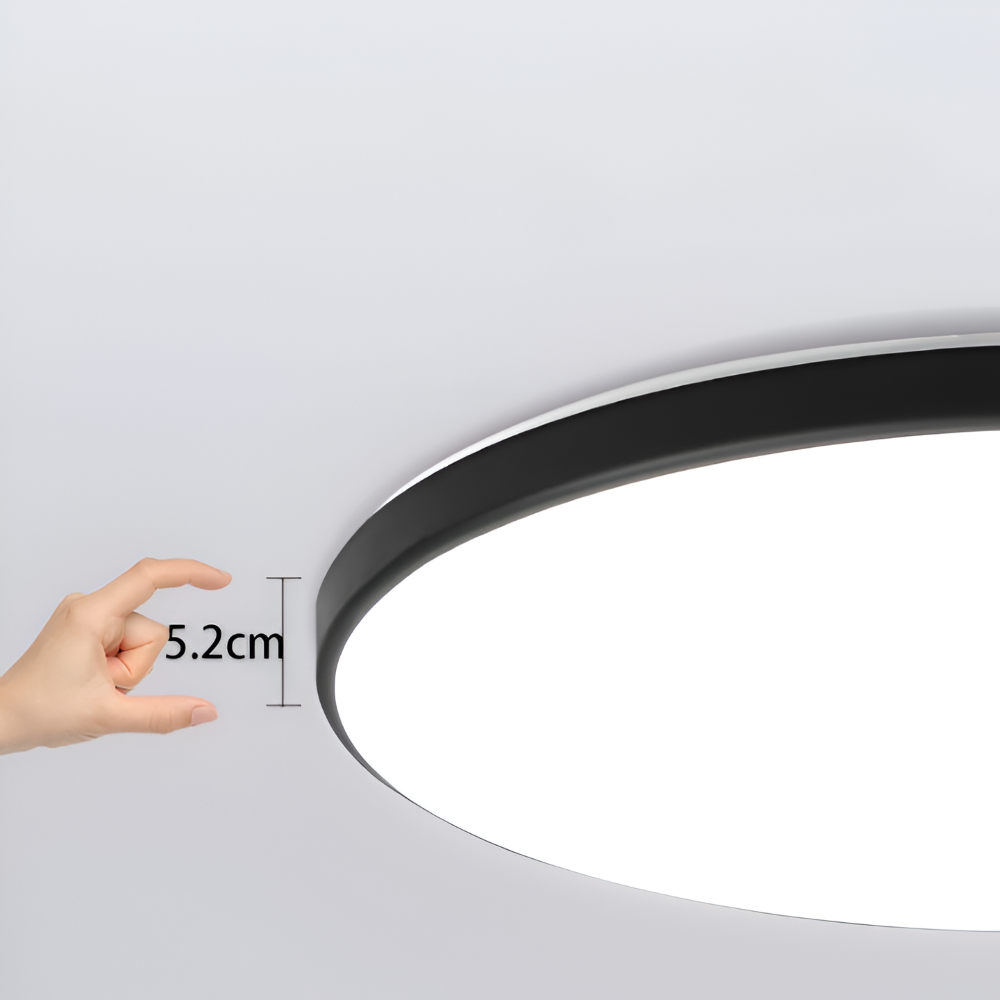 SlimCirc Deckenleuchte - Runde LED Leuchte - Dünne Küchenanbauleuchten