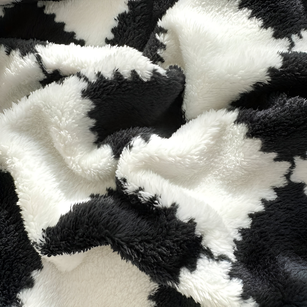 SnugFuz Plaid - Niedliche und Farbenfrohe Karierte Fleece Blanket