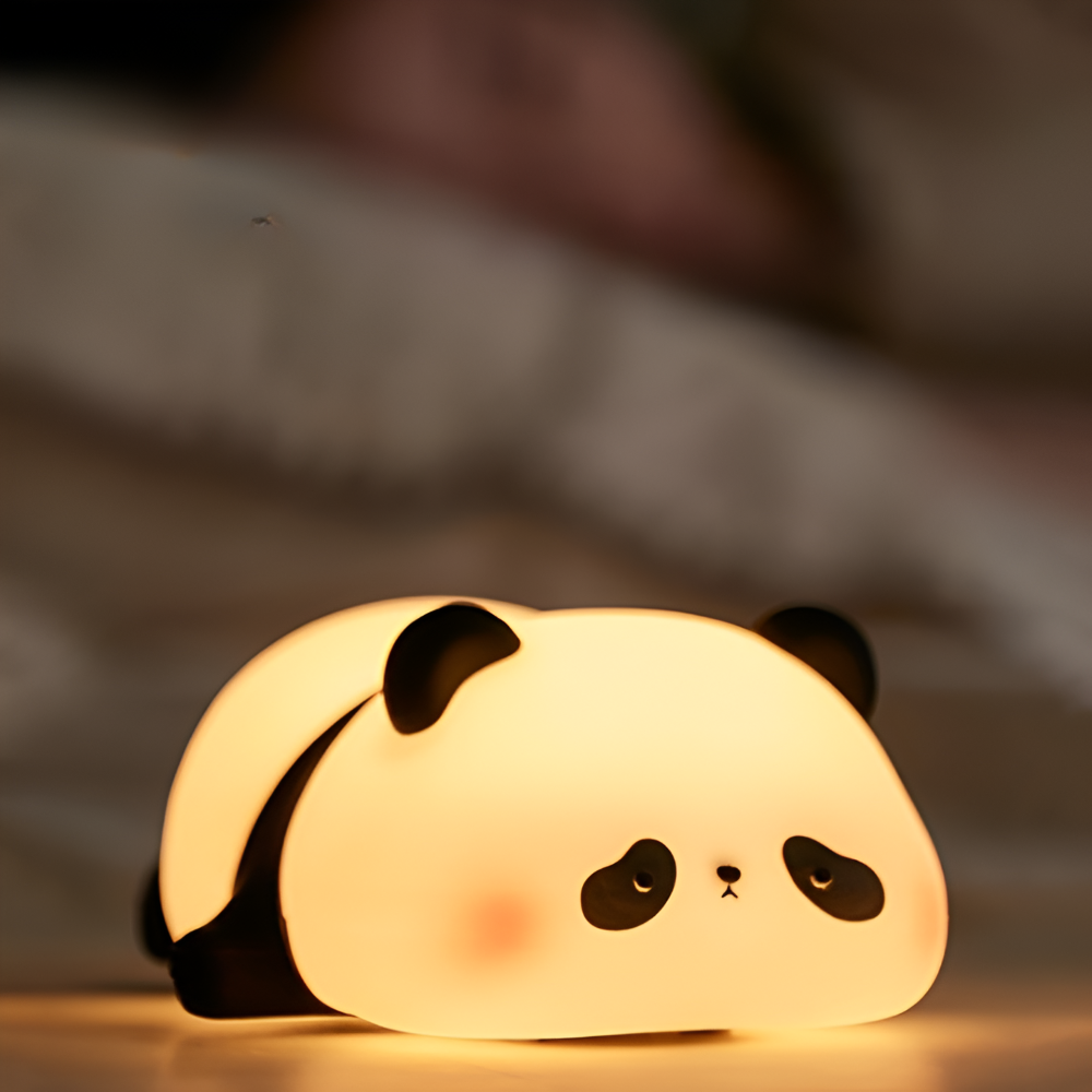 Soft Glow Panda LED Nachtlicht - Wiederaufladbares Kinder-Nachtlicht