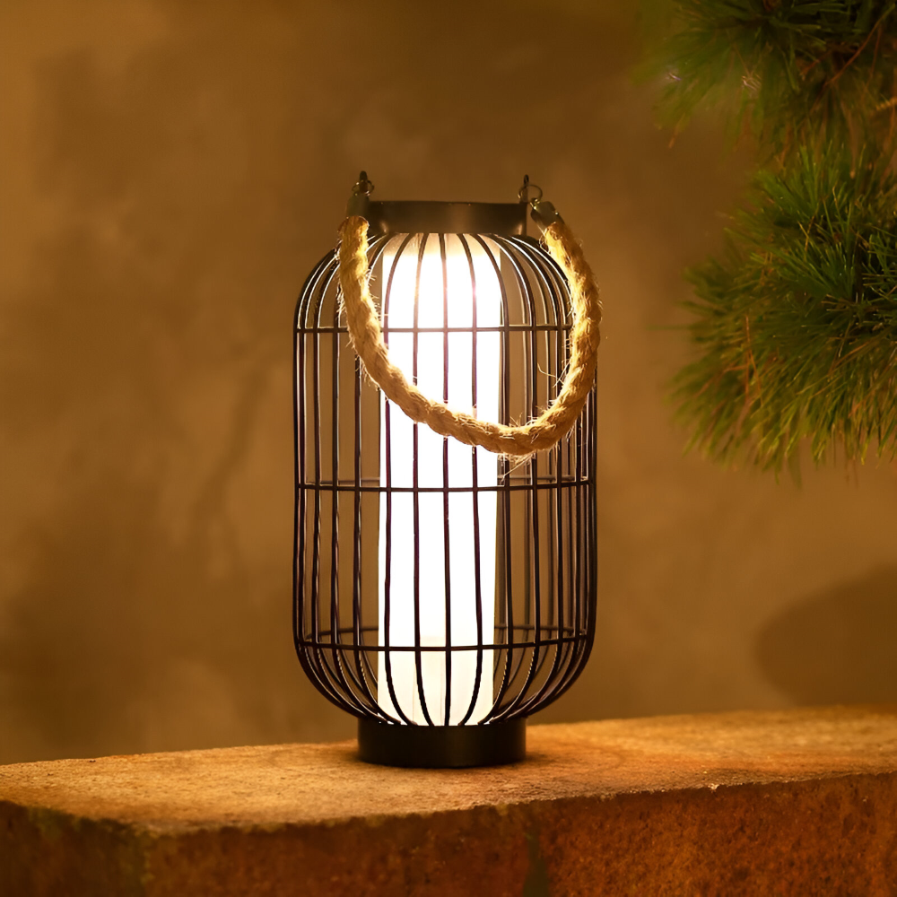 Solarlampe LED Licht - Solarbetriebene Gartenlampe für umweltfreundliche Beleuchtung