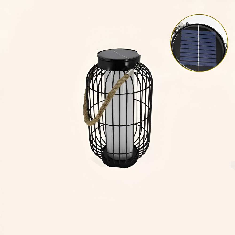 Solarlampe LED Licht - Solarbetriebene Gartenlampe für umweltfreundliche Beleuchtung