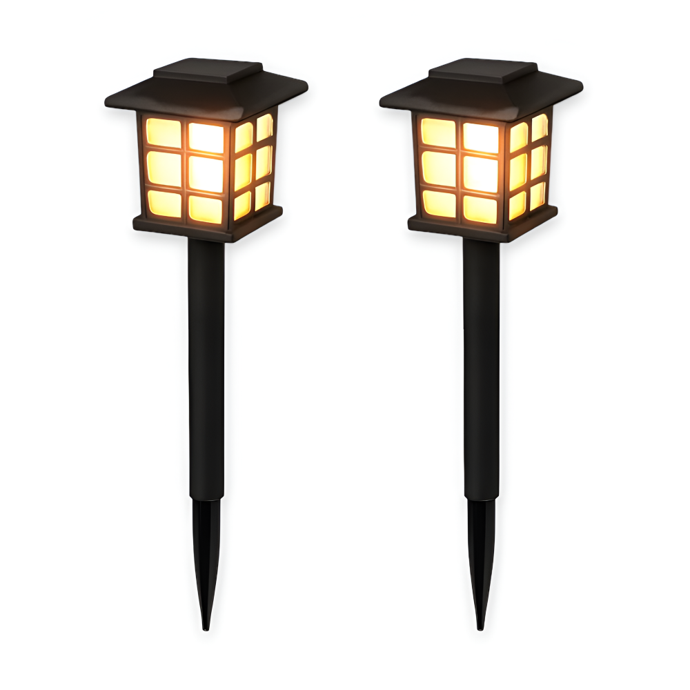 SolarPath Licht - 2/4/8 Stück Langlebige und Energieeffiziente Solarlampe für den Garten