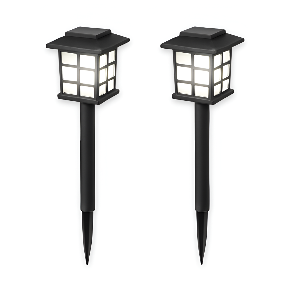 SolarPath Licht - 2/4/8 Stück Langlebige und Energieeffiziente Solarlampe für den Garten