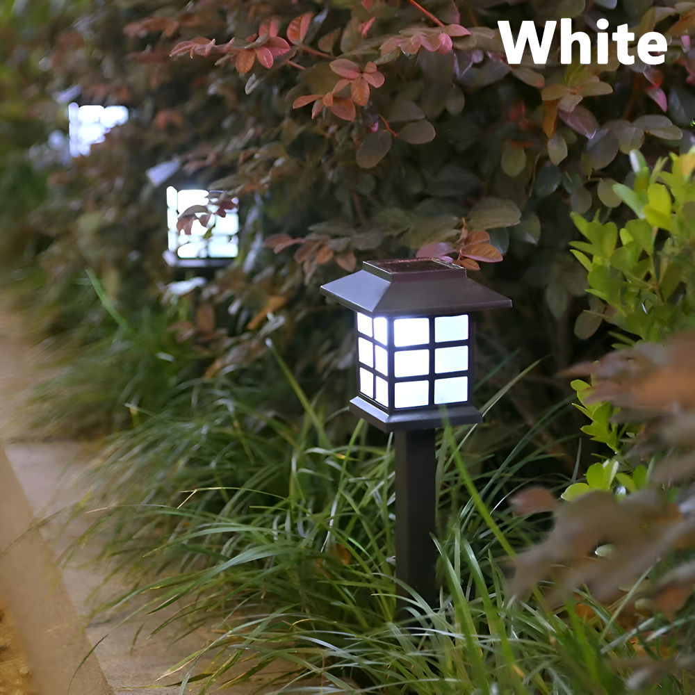 SolarPath Licht - 2/4/8 Stück Langlebige und Energieeffiziente Solarlampe für den Garten