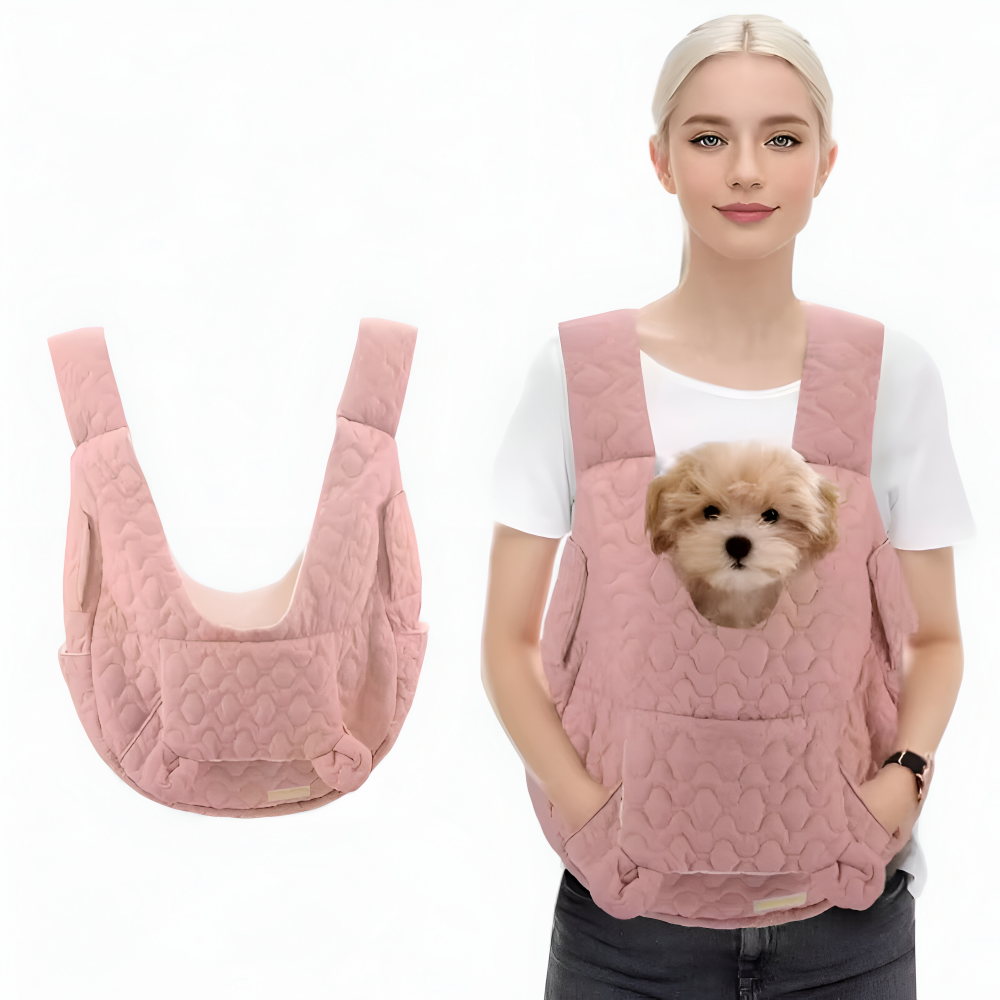 Geräumige Hundetragetasche – Gemütlich, Wasserdicht & Winddicht für Haustierreisen bis 10kg