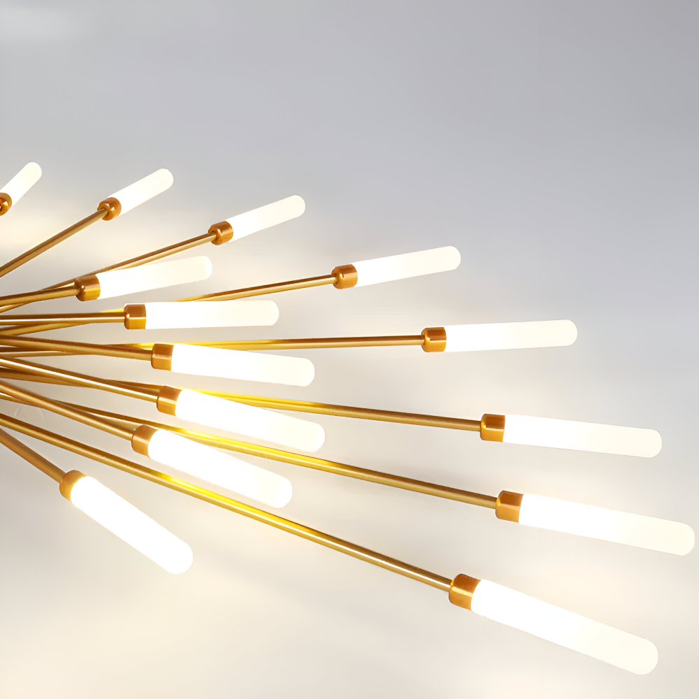 SpiraBright - Luxuriöses Feuerwerk Design Nordische LED Deckenleuchte
