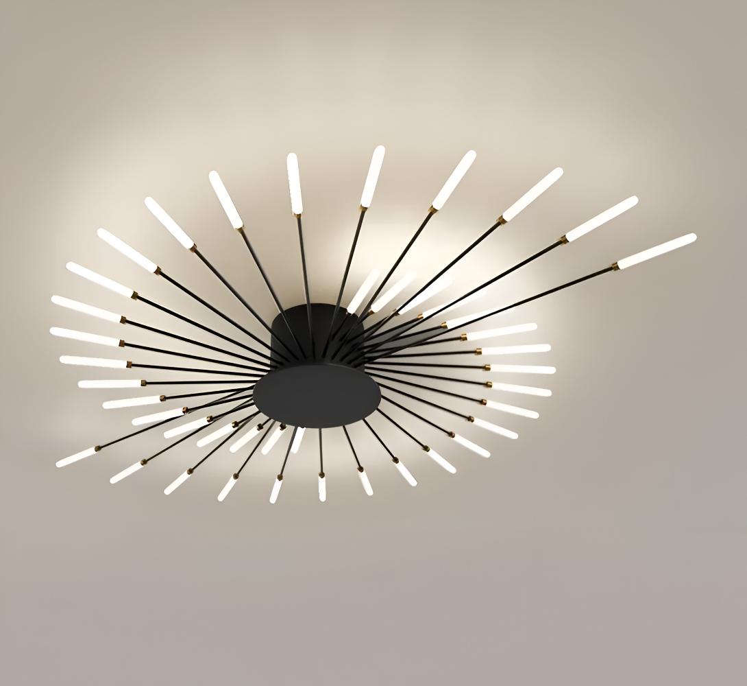SpiraBright - Luxuriöses Feuerwerk Design Nordische LED Deckenleuchte