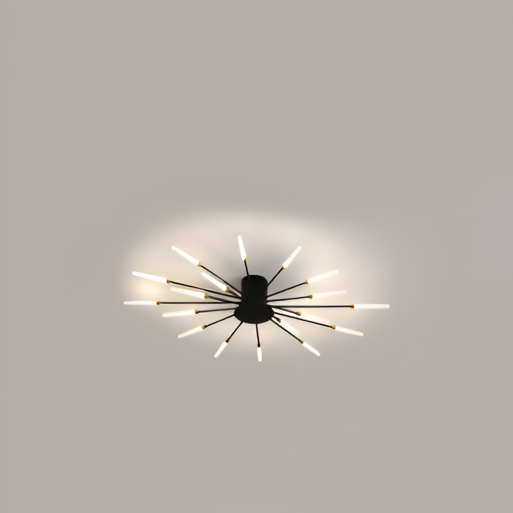 SpiraBright - Luxuriöses Feuerwerk Design Nordische LED Deckenleuchte
