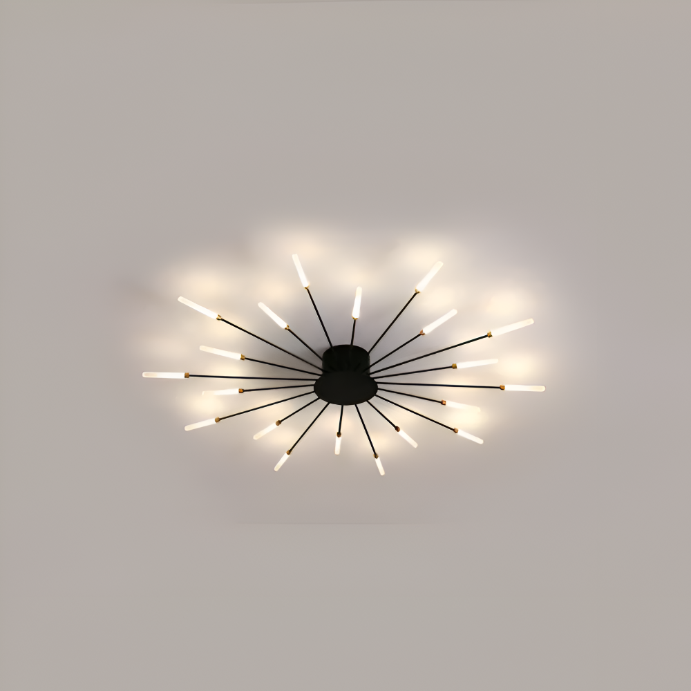 SpiraBright - Luxuriöses Feuerwerk Design Nordische LED Deckenleuchte