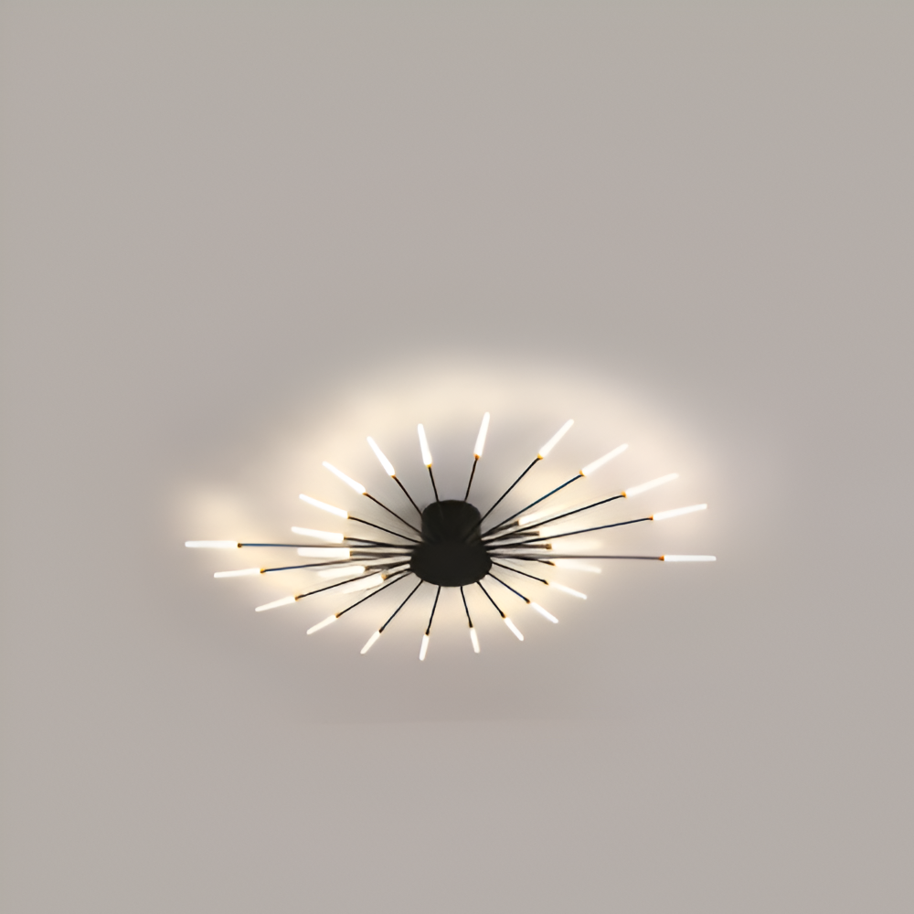 SpiraBright - Luxuriöses Feuerwerk Design Nordische LED Deckenleuchte