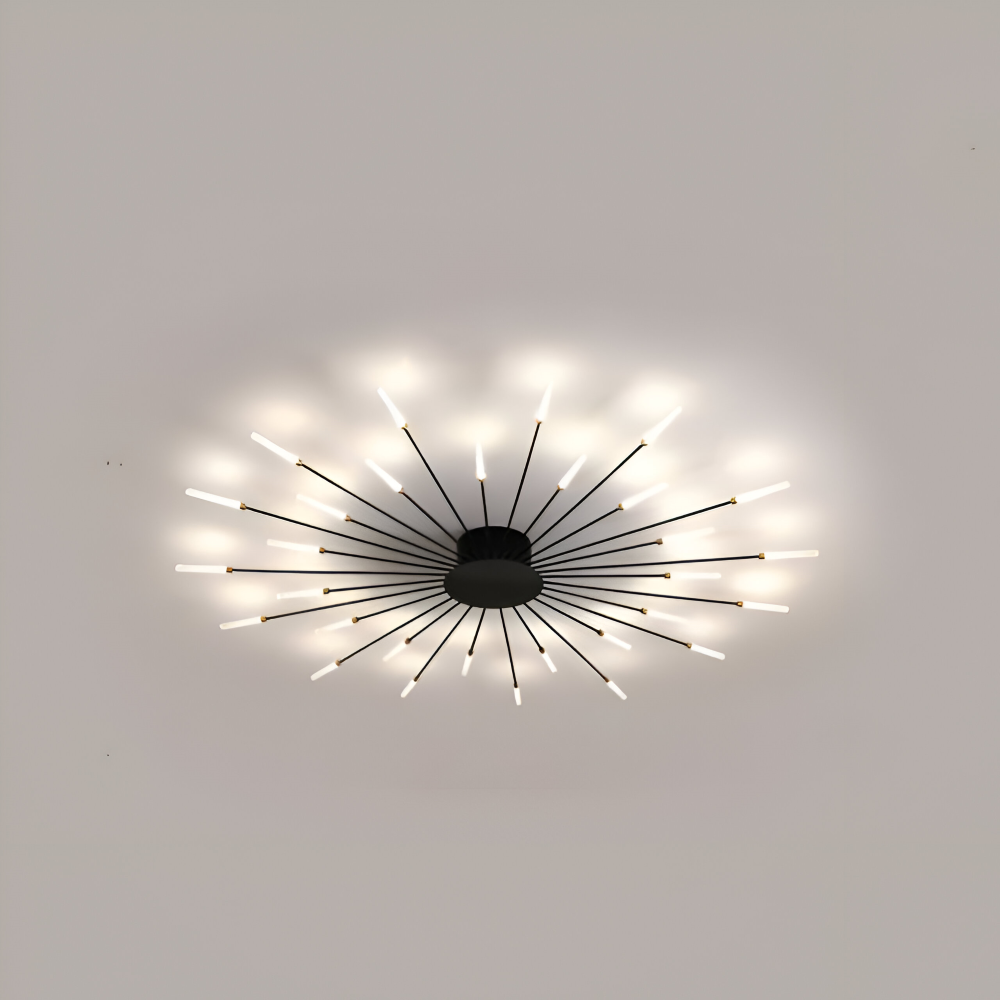 SpiraBright - Luxuriöses Feuerwerk Design Nordische LED Deckenleuchte