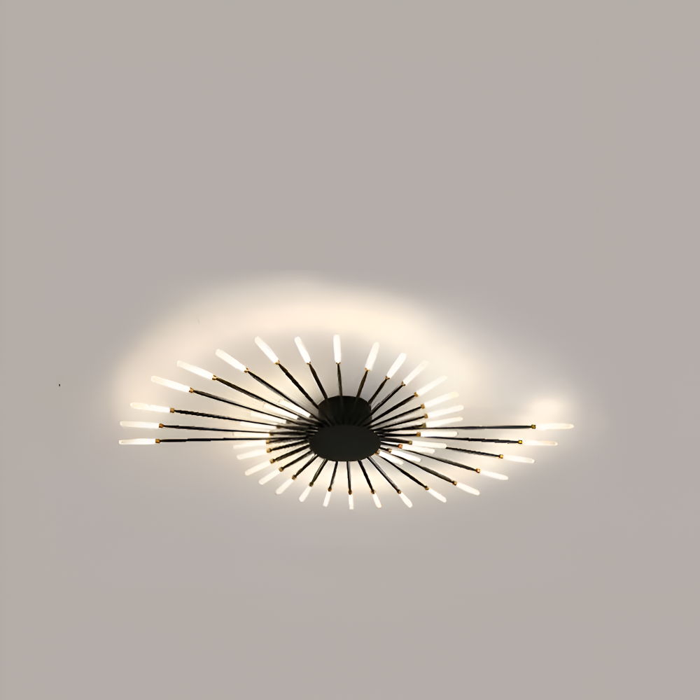 SpiraBright - Luxuriöses Feuerwerk Design Nordische LED Deckenleuchte