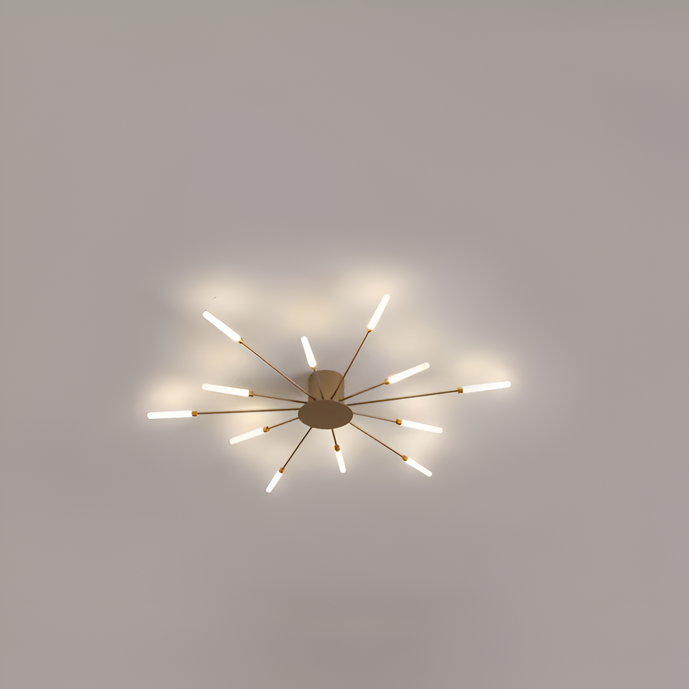SpiraBright - Luxuriöses Feuerwerk Design Nordische LED Deckenleuchte