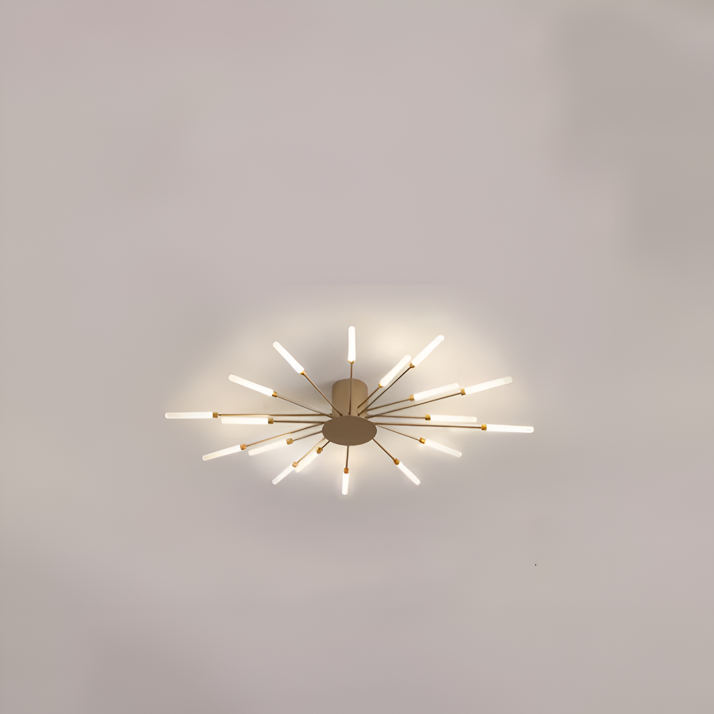SpiraBright - Luxuriöses Feuerwerk Design Nordische LED Deckenleuchte