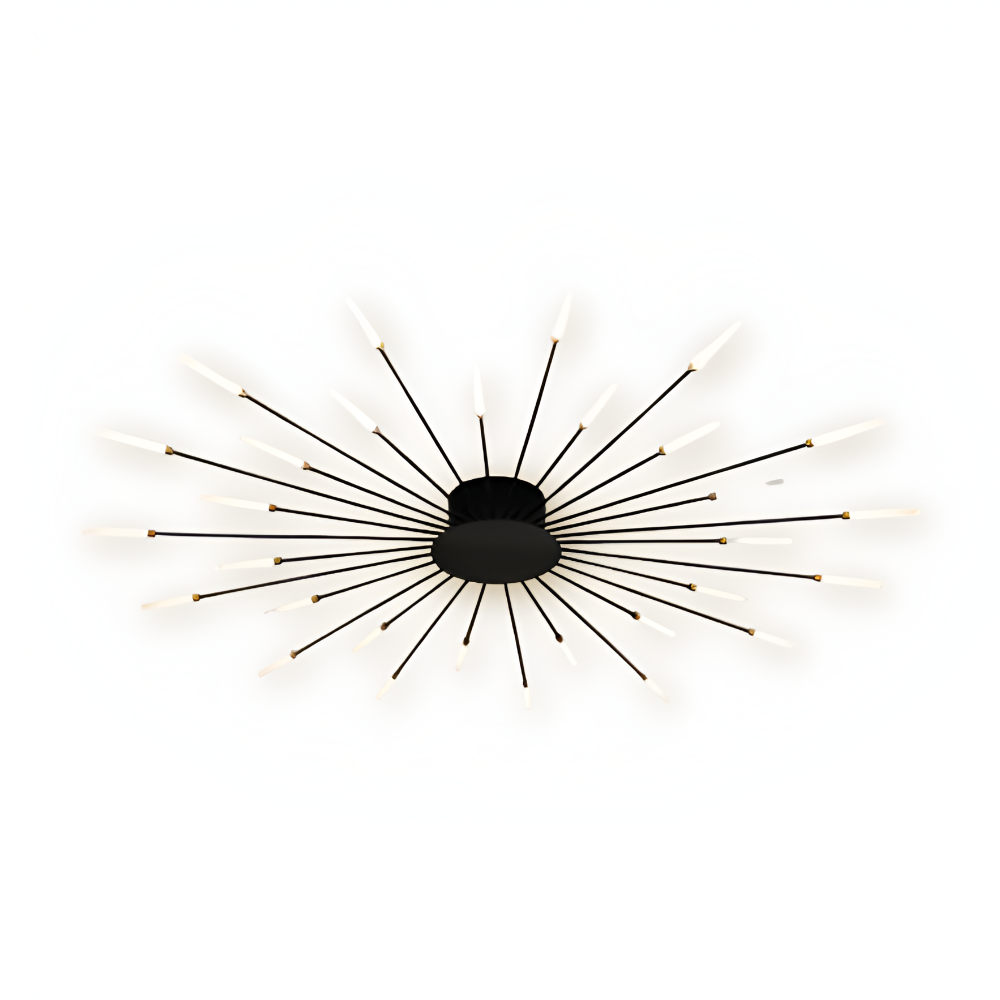 SpiraBright - Luxuriöses Feuerwerk Design Nordische LED Deckenleuchte