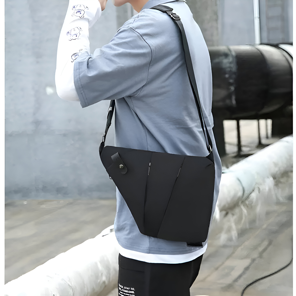 StealthGuard - Reisetasche - Anti-Diebstahl-Tasche für Reisen - Slim Sling Tasche