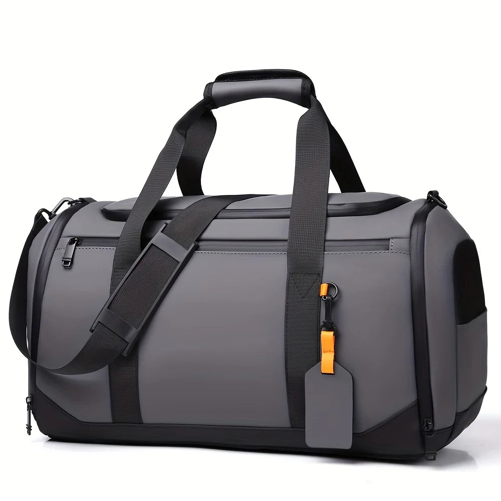 Stylische Sporttasche Damen - Geräumige Reisetasche in Schwarz für Übernachtungen 6
