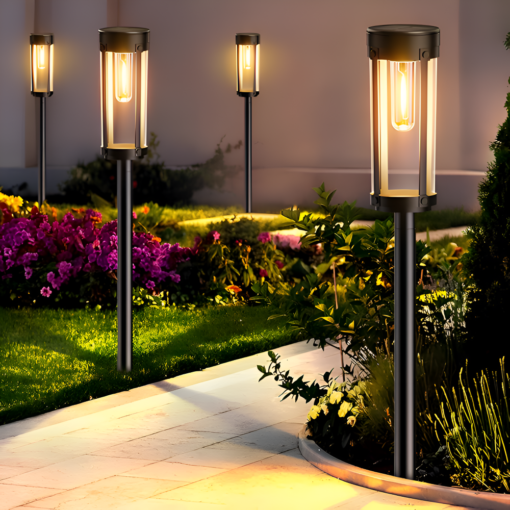 TorchDazz Solarlampe - 2/4/8-teilige Wasserdichte Solarlampe Garten - LED Gartenbeleuchtung