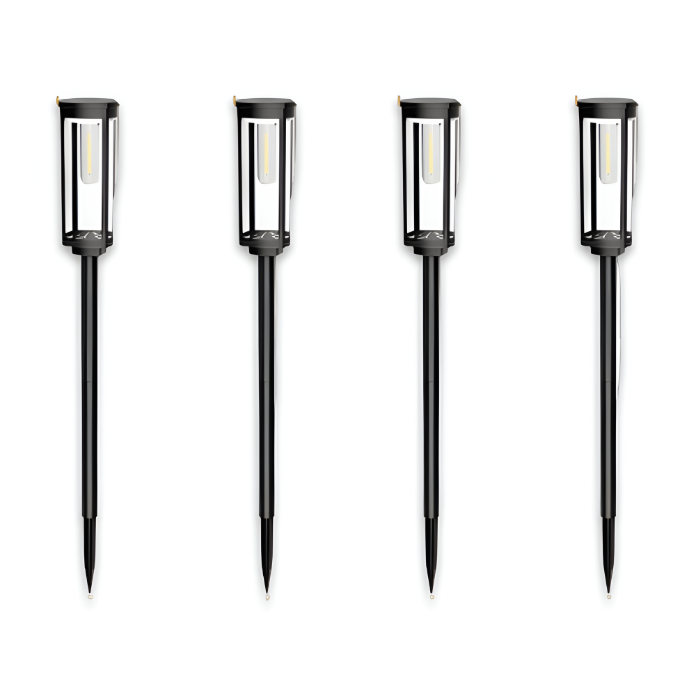 TorchDazz Solarlampe - 2/4/8-teilige Wasserdichte Solarlampe Garten - LED Gartenbeleuchtung