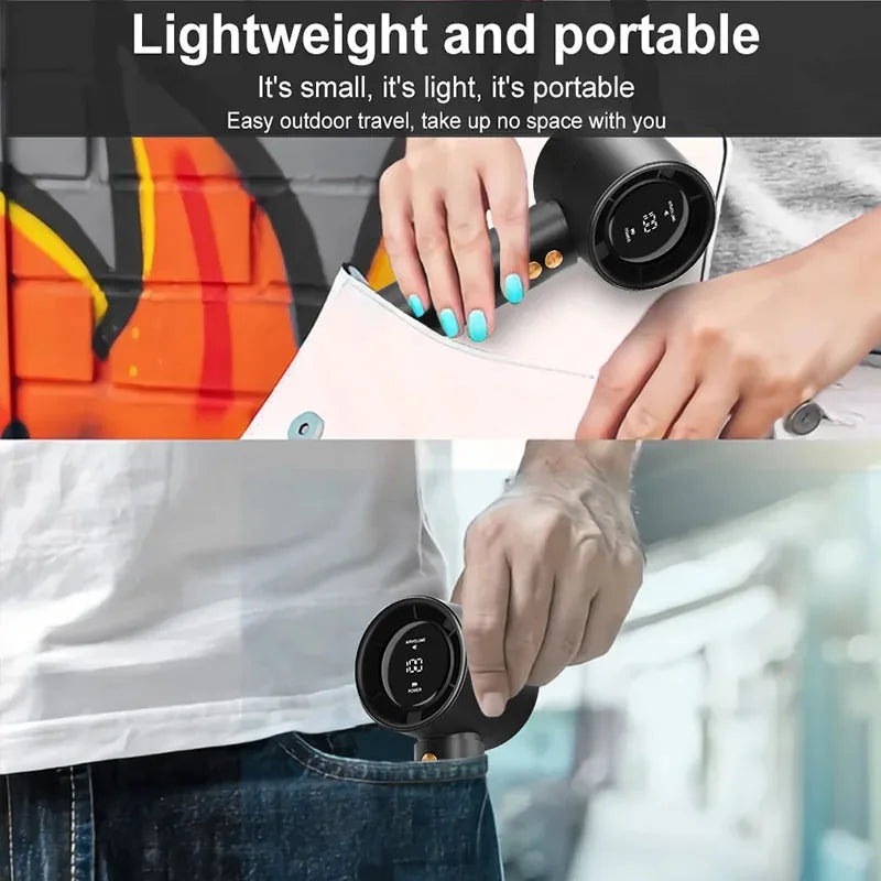 Tragbarer Mini-Handventilator – Leiser USB-Reisebegleiter für Outdoor-Aktivitäten 5