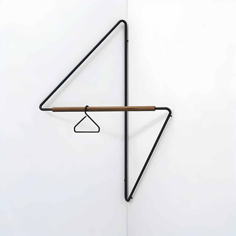 Triad Garderobenständer -  Geometrische Mehrzweck Garderobe aus Metall