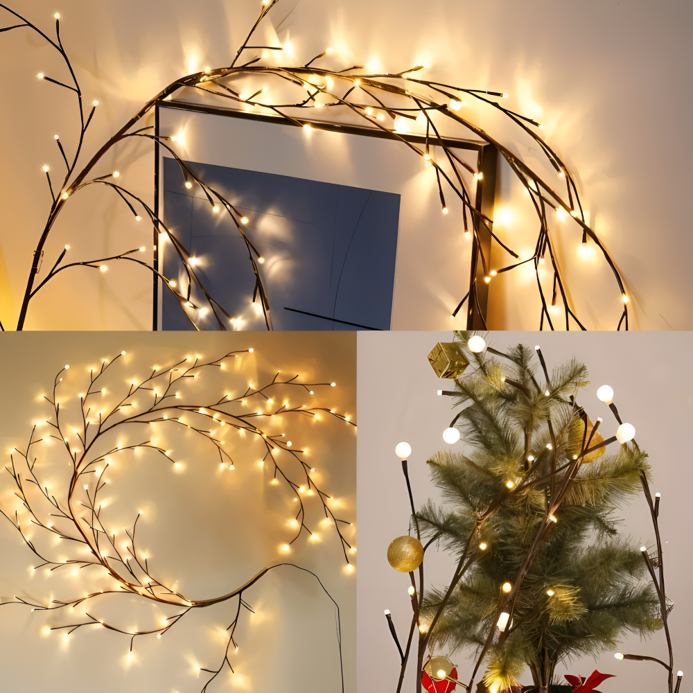 TwinkVine - DIY Biegsame Baumzweig Weihnachtsbeleuchtung