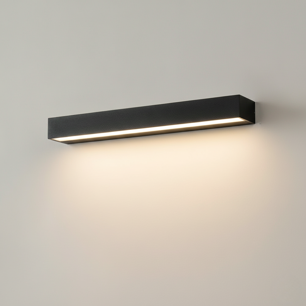 Zeitgenössische Wasserdichte Aluminium LED Wandleuchte für Außenbereiche