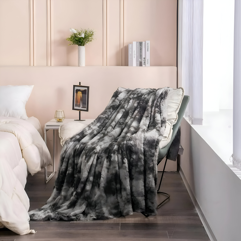VelvaDream Plaid - Ultraweiche, Luxuriöse, Doppelseitige Fleecedecke