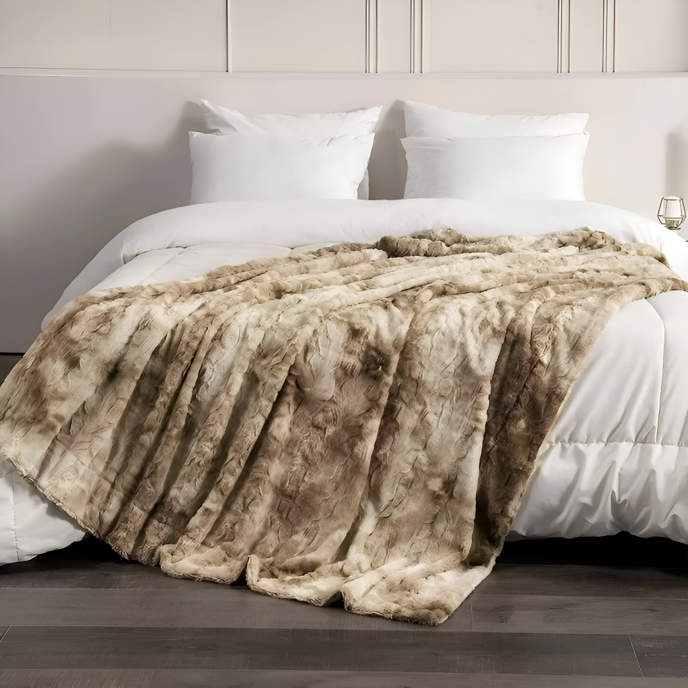 VelvaDream Plaid - Ultraweiche, Luxuriöse, Doppelseitige Fleecedecke
