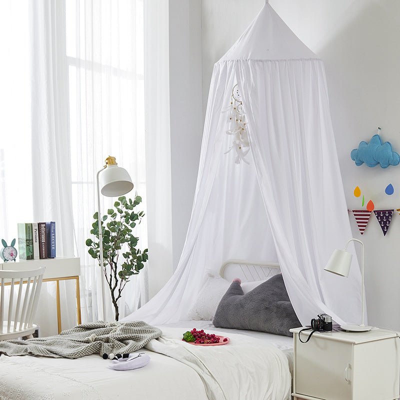 Verspielter Hänge-Bettbaldachin - Atmungsaktives Polyester-Baumwoll-Gemisch für Kinderzimmer Decor 10
