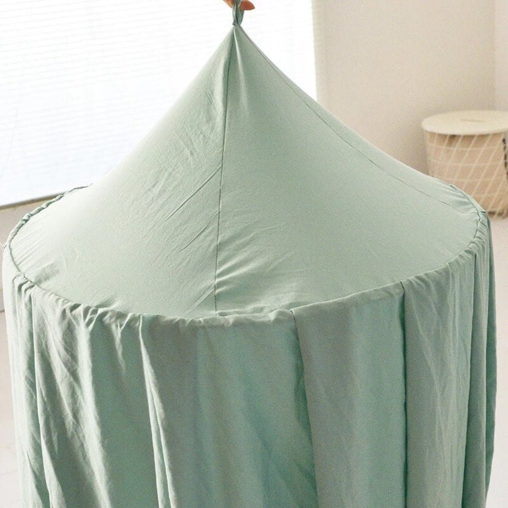 Verspielter Hänge-Bettbaldachin - Atmungsaktives Polyester-Baumwoll-Gemisch für Kinderzimmer Decor 5