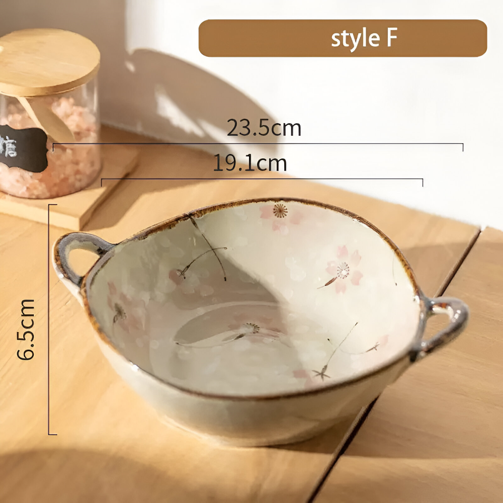 Lebendige Handgefertigte Keramikschalen - Nordic Design Geschirr