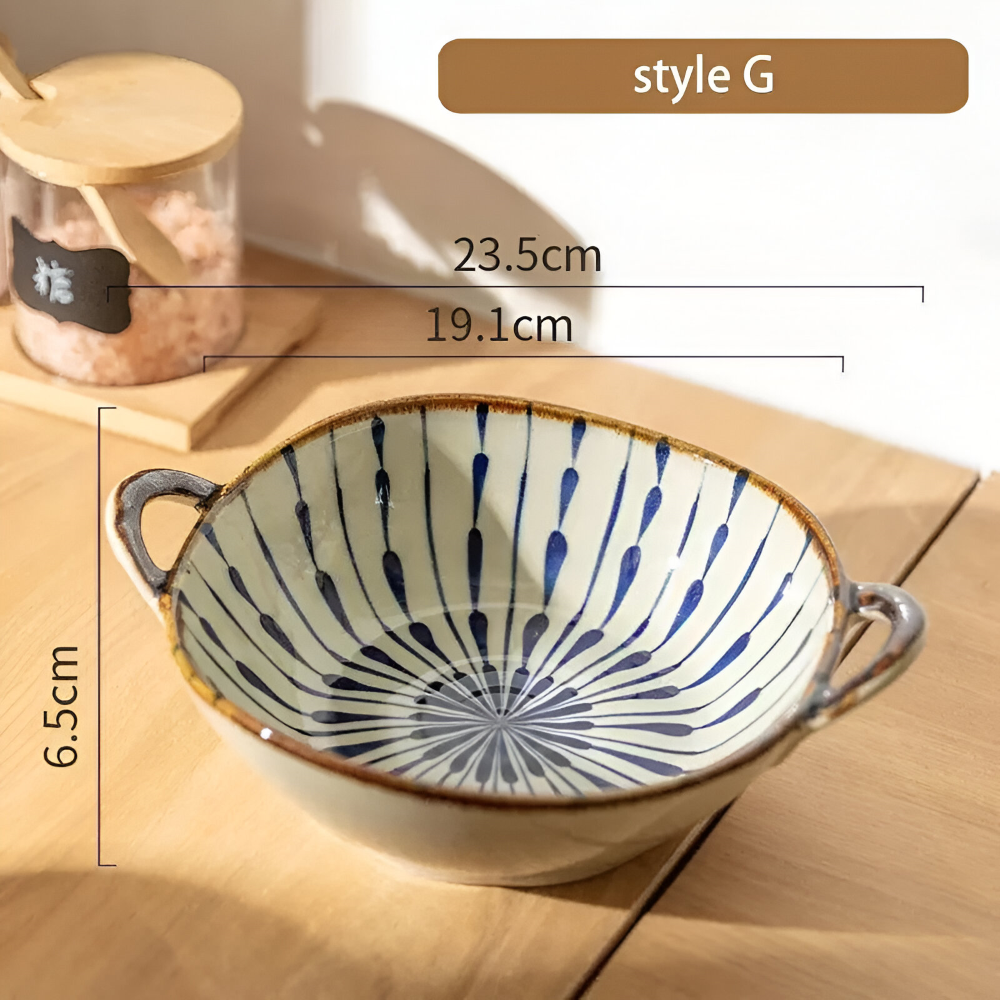 Lebendige Handgefertigte Keramikschalen - Nordic Design Geschirr