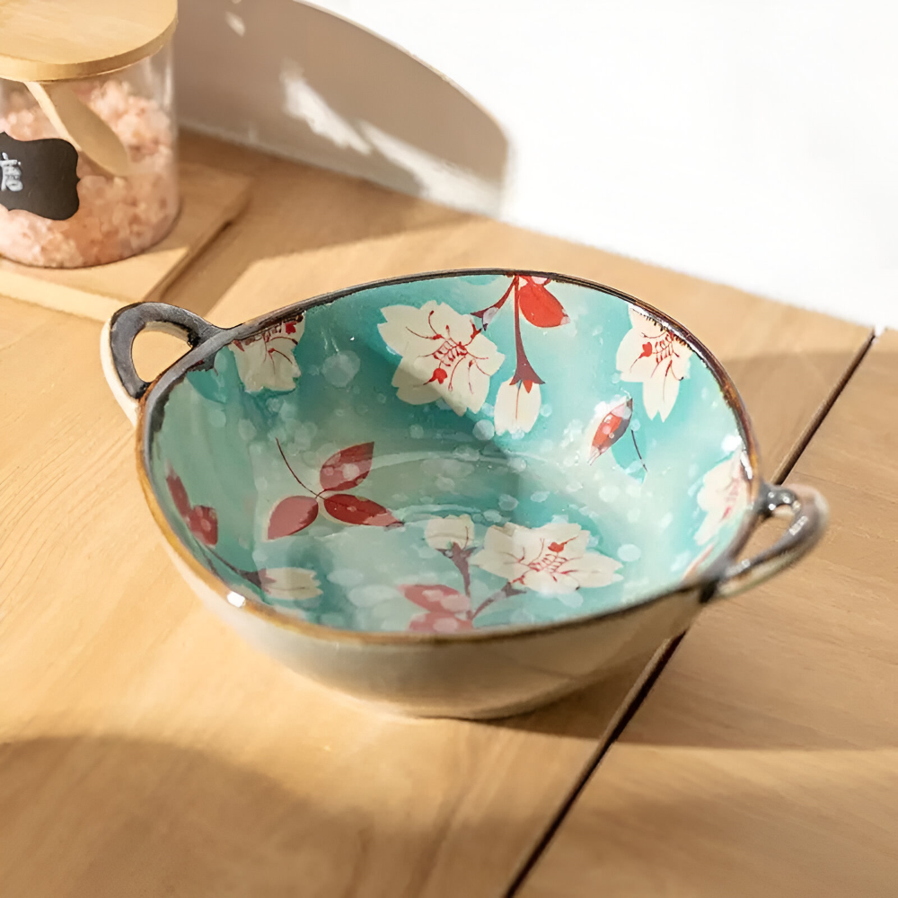 Lebendige Handgefertigte Keramikschalen - Nordic Design Geschirr