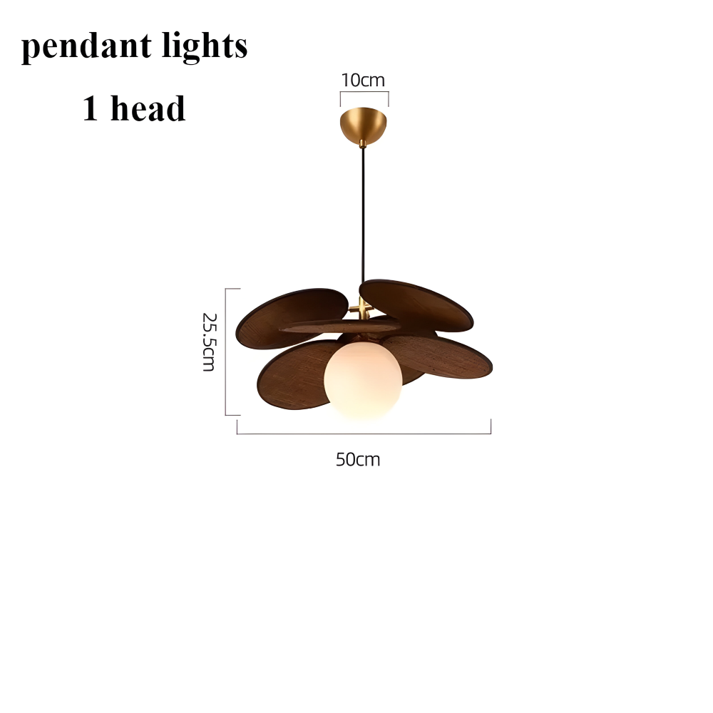 Vintage Rattan Gewebte Pendelleuchte - Retro Hängeleuchte für Stilvolle LED Deckenleuchte für Elegante Dekoration