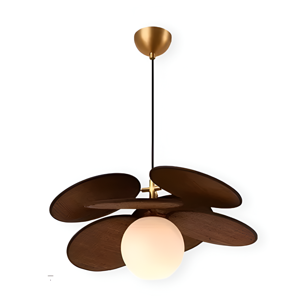 Vintage Rattan Gewebte Pendelleuchte - Retro Hängeleuchte für Stilvolle LED Deckenleuchte für Elegante Dekoration