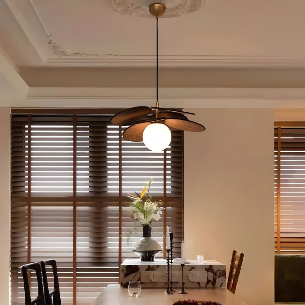 Vintage Rattan Gewebte Pendelleuchte - Retro Hängeleuchte für Stilvolle LED Deckenleuchte für Elegante Dekoration