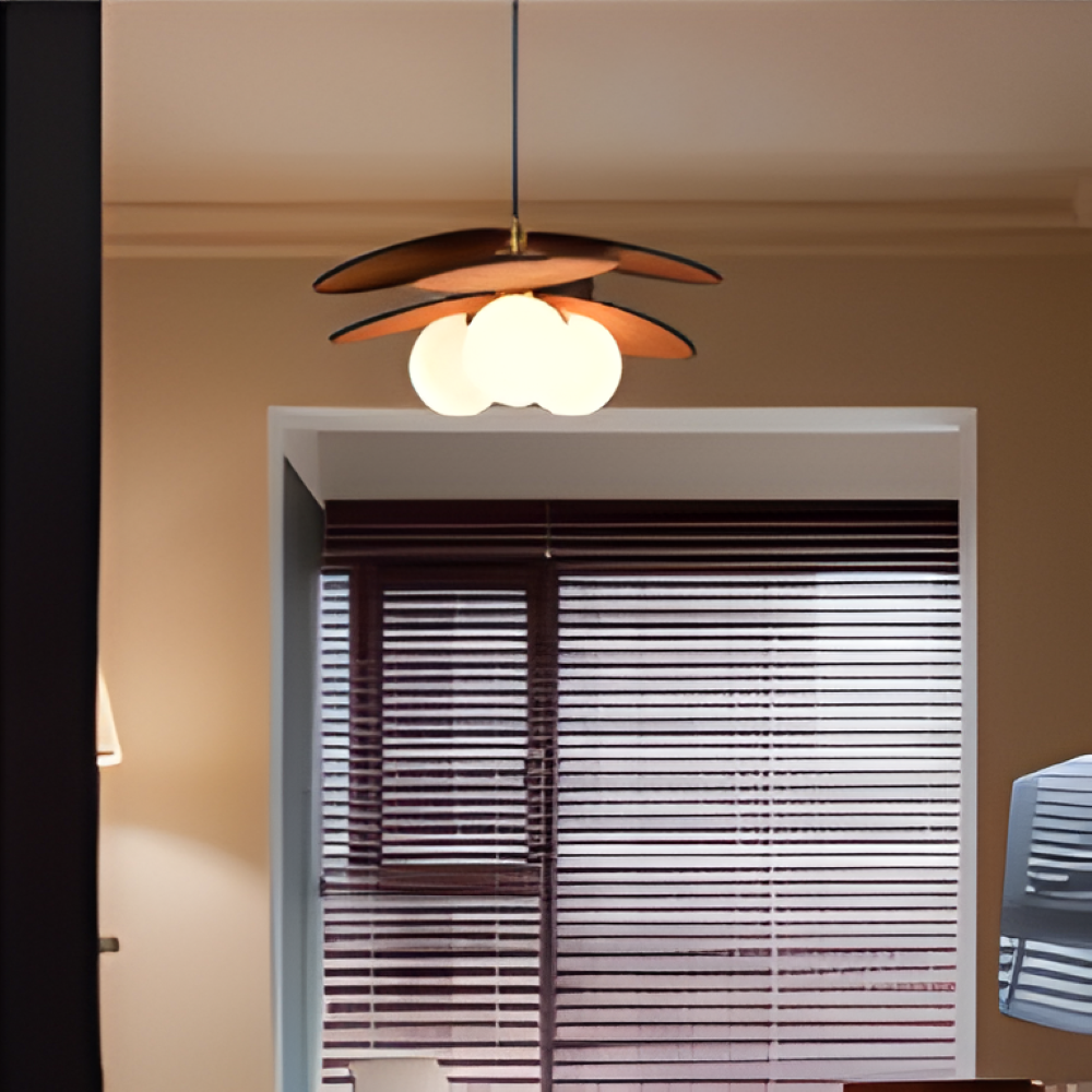 Vintage Rattan Gewebte Pendelleuchte - Retro Hängeleuchte für Stilvolle LED Deckenleuchte für Elegante Dekoration