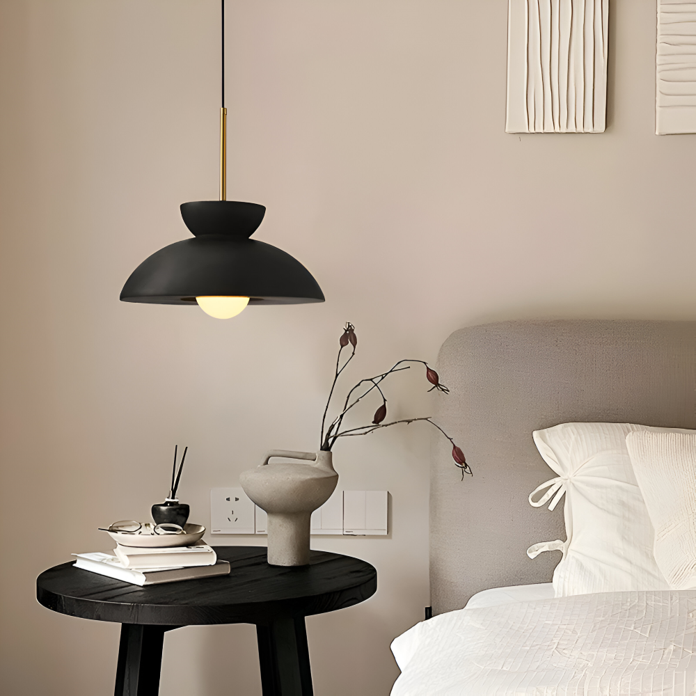 Wabi Sabi - Geometrische LED Pendelleuchte aus Harz - Wabi Sabi Minimalistische Hängelampe