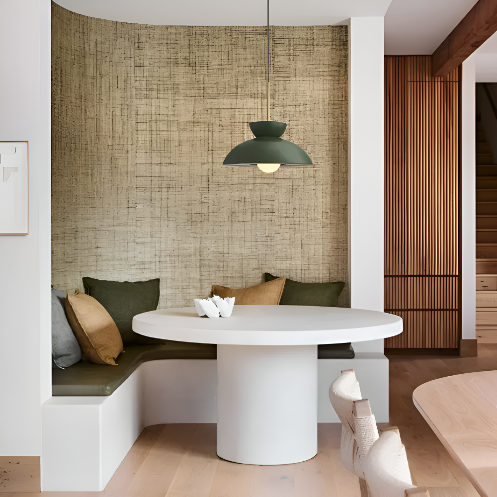 Wabi Sabi - Geometrische LED Pendelleuchte aus Harz - Wabi Sabi Minimalistische Hängelampe
