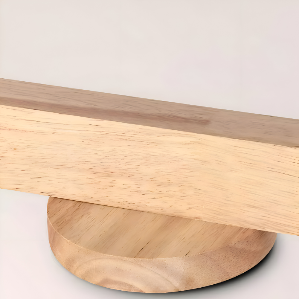 Woodsy Deckenleuchte - Zylindrischer Holzstrahler - Einstellbare LED Beleuchtung
