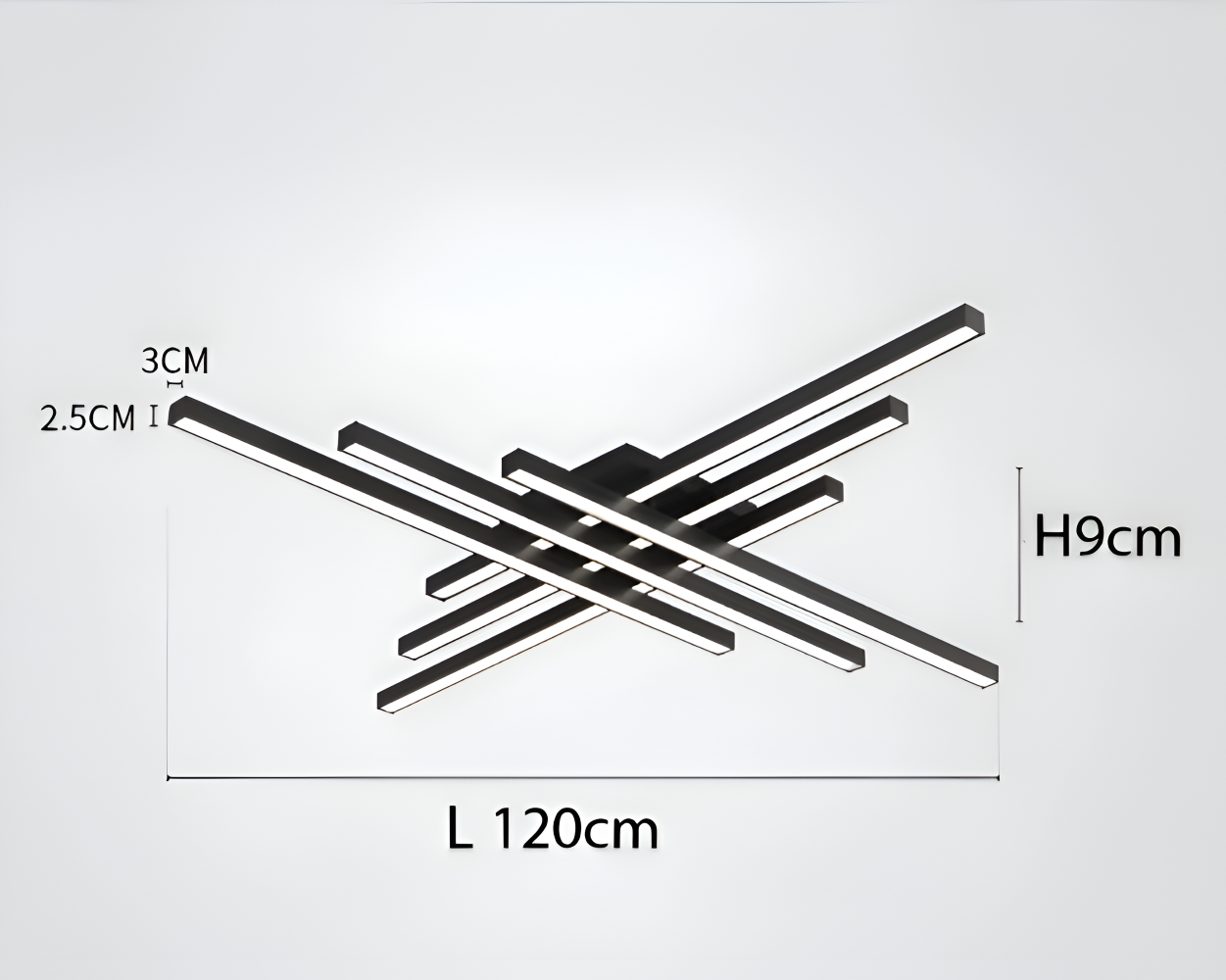 XLine Deckenleuchten - Criss Cross Deckenleuchten - LED Strip Lights