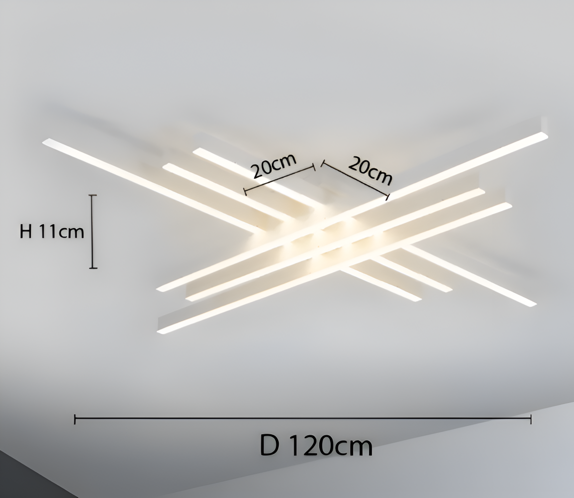 XLine Deckenleuchten - Criss Cross Deckenleuchten - LED Strip Lights