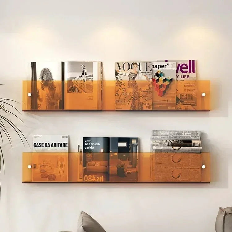 Yara Wandregal Weiß | Modernes PVC, Platzsparendes Design für Bücher und mehr 16