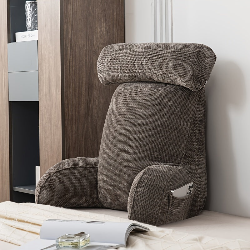 Keilkissen Rückenlehne Extra Dick – Ergonomisches Lesekissen mit Abnehmbarem Bezug für Bett, Sofa & Schlafzimmer