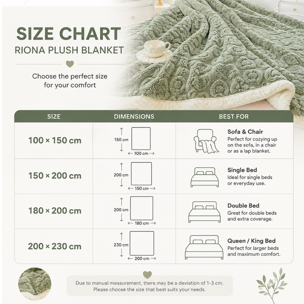 Winterdecke mit Herzmuster – Dicke Kuscheldecke aus weichem Polyester für Sofa und Bett