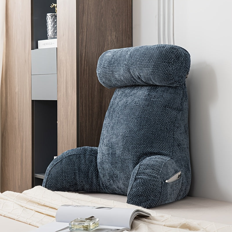 Keilkissen Rückenlehne Extra Dick – Ergonomisches Lesekissen mit Abnehmbarem Bezug für Bett, Sofa & Schlafzimmer