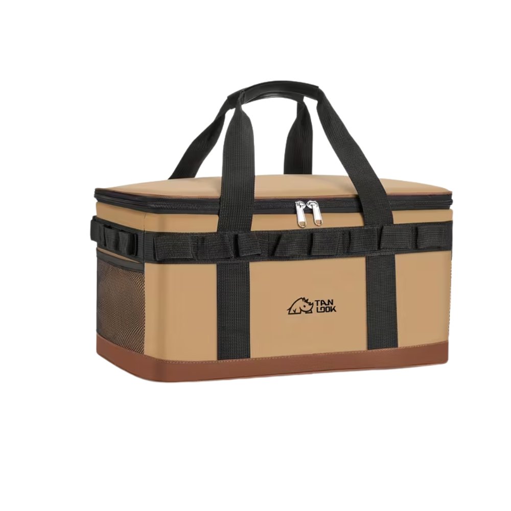 Tragbare Kühltasche aus Polyester 23L Isolierte Campingtasche mit Griff für Picknick Outdoor und Reise