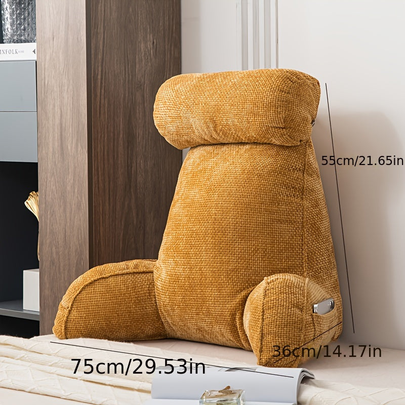 Keilkissen Rückenlehne Extra Dick – Ergonomisches Lesekissen mit Abnehmbarem Bezug für Bett, Sofa & Schlafzimmer